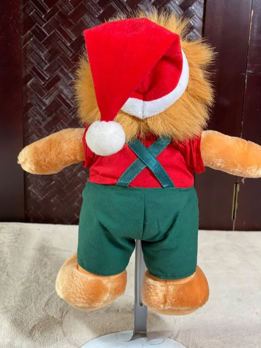 Christmas Berenstain Bears Applause  Brother Son Winter Santa Hat  Plush Vintage